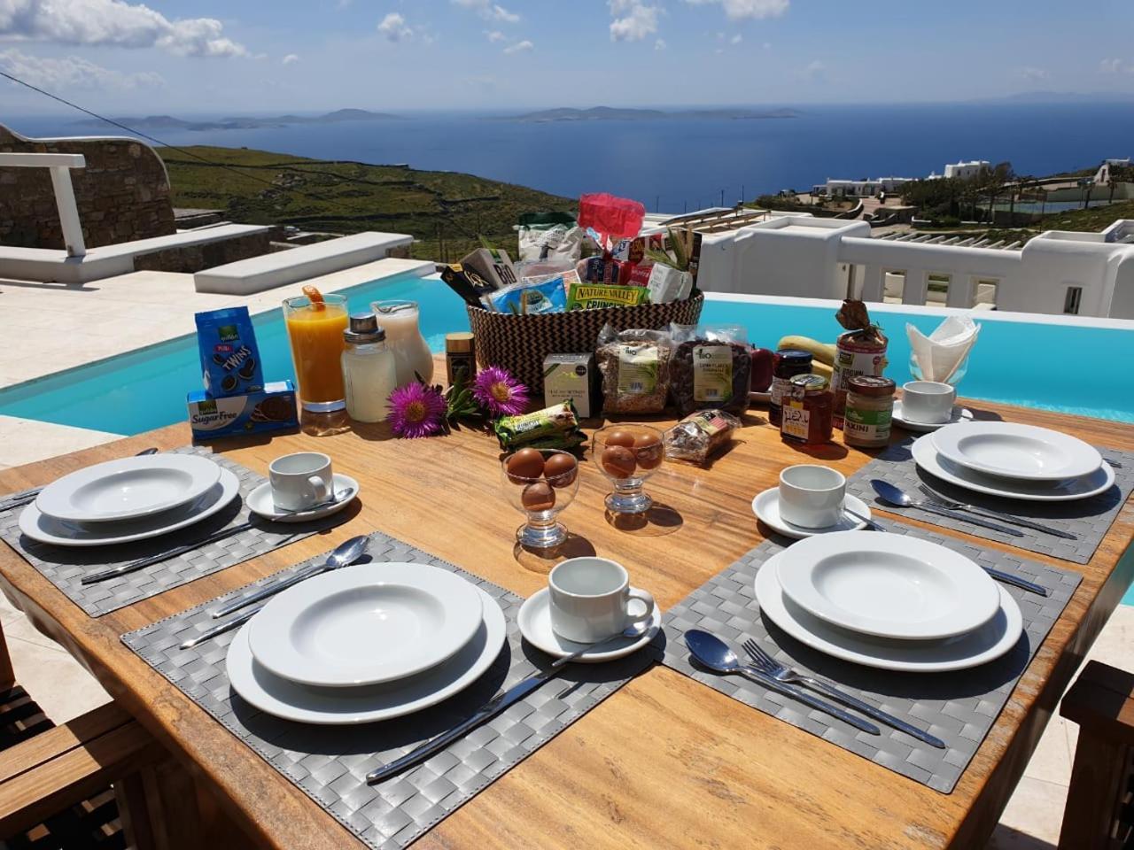Villa Apollo-Private Pool-Amazing View Mykonos Town Εξωτερικό φωτογραφία